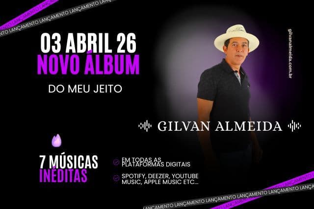 Iniciamos a Divulgação do Álbum “Do Meu Jeito” nas Redes Sociais