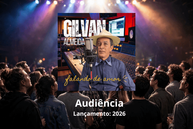 Gilvan Almeida é patrimônio nacional: Brasil responde por 99,7% dos streams; Iguaí e Contagem lideram a audiência