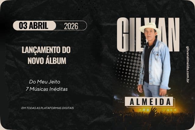 “Do Meu Jeito” com 7 Músicas Inéditas e Inicia Destaque nas Rádios e Plataformas Digitais